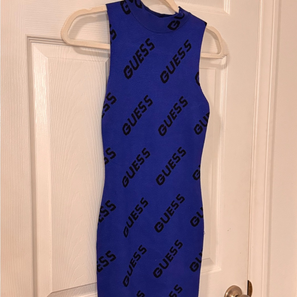 Guess Dress Used Once. Warm and fitted size Small